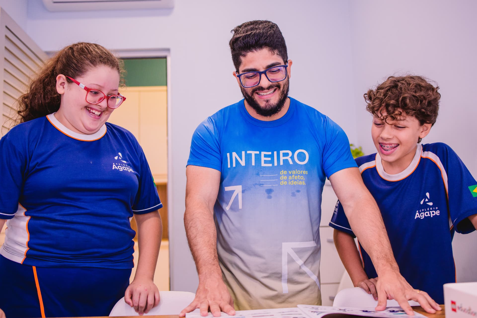 Professores em atividade